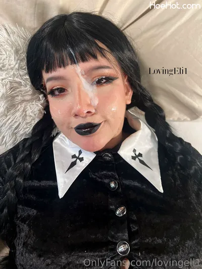 Loving Eli - Wednesday Adams nude cosplay leaked 258392