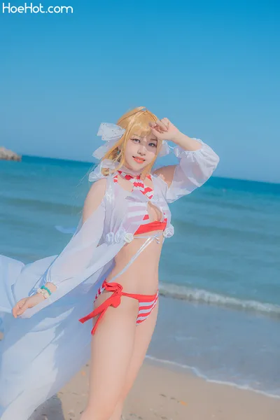 Akhee - Nero Bikini nude cosplay leaked 142572