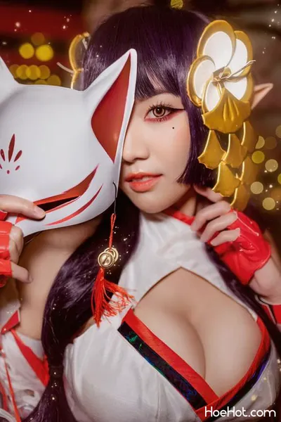 Arena of Valor Cosplay Fox Shrine Maiden Tel&#039;Annas nude cosplay leaked 244131