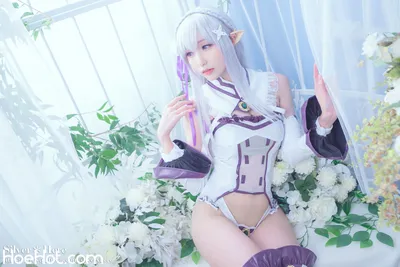 Silverxhere - Emilia nude cosplay leaked 250120