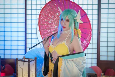 羊大真人 - 清姬泳装 nude cosplay leaked 5633