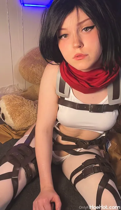 Alice Starr - Mikasa Ackerman nude cosplay leaked 92695