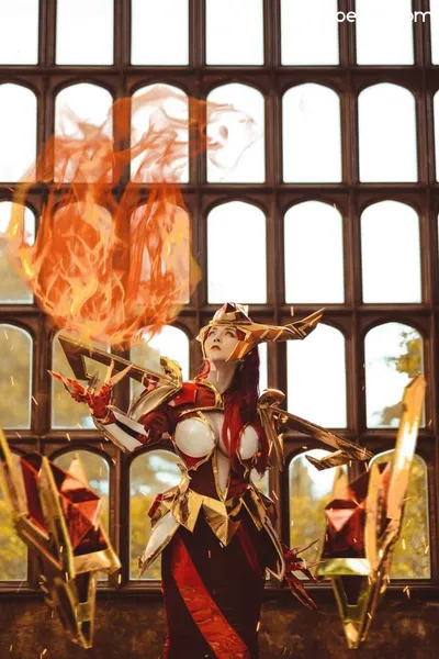 Arena of Valor Cosplay Marja Divine Fire Crystal nude cosplay leaked 382189