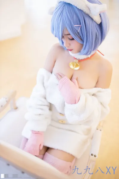 九九八吖 - 蕾姆小绵羊 nude cosplay leaked 22918