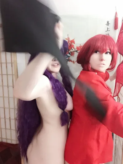 Usatame &amp; Foxy Cosplay nude cosplay leaked 380071