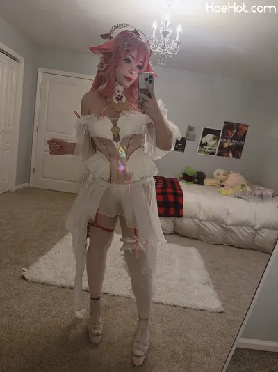 Junkenstein - Bride Yae Miko nude cosplay leaked 75552