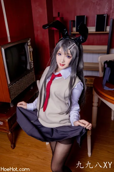 [九九八XY] Seishun Buta Yarou wa Bunny Girl Senpai no Yume o Minai Sakurajima Mai nude cosplay leaked 218230