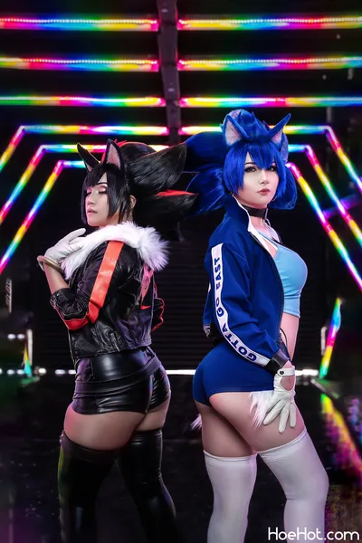 Akemi101xoxo &amp; Annjelife - Sonic &amp; Shadow nude cosplay leaked 50744