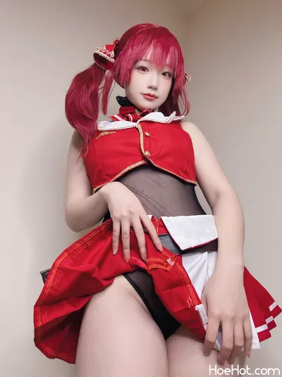 [弥美] 宝鐘マリン🏴‍☠️ nude cosplay leaked 316892