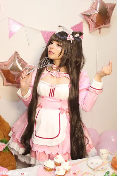 Lia Wink - Chocola (Nekopara) nude cosplay leaked 288714