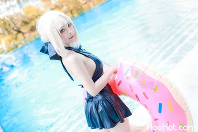 KitKat 9 - Saber Alter Swim Suit nude cosplay leaked 439009