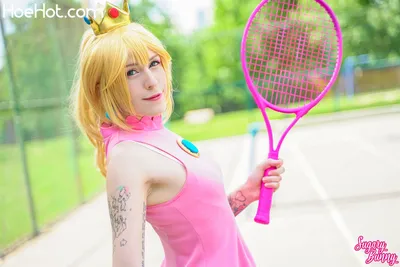 SugaryBunny - Peach Tennis nude cosplay leaked 525084