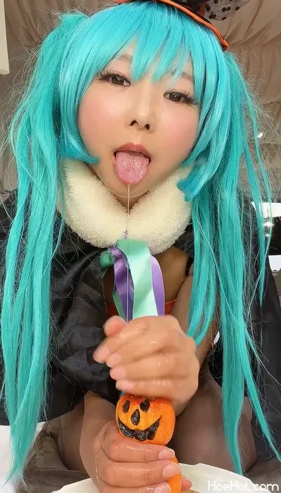 Necoco - Halloween Miku nude cosplay leaked 61855