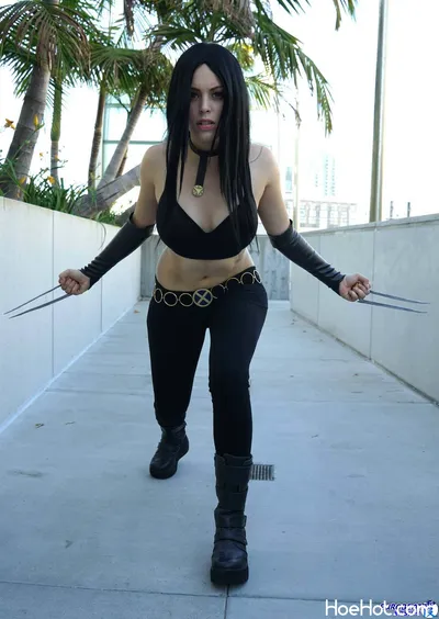 NadyaSonika - X-23 nude cosplay leaked 597758