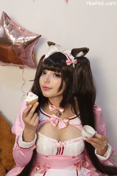 Lia Wink - Chocola (Nekopara) nude cosplay leaked 288707