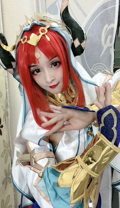 九九八吖 - 原神妮露 nude cosplay leaked 23119