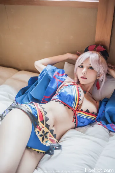 Xia Mei Jiang 夏美酱 — Miyamoto Musashi - Stage 2 + Miyamoto Musashi - undergarments (artist꞉ yuran) [Fate Grand Order] &#039;&#039;[ArtGravia] Vol. 72 Musashi Miyamoto 宮本武蔵 (FGO)&#039;&#039; nude cosplay leaked 439785