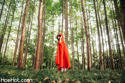 奈汐酱Nice 自撮り - Red Riding Hood nude cosplay leaked 234769