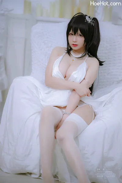 Nyako喵子 大凤纯白婚纱 nude cosplay leaked 384981