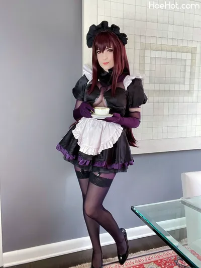 Hiso Neko - Scathach nude cosplay leaked 376995