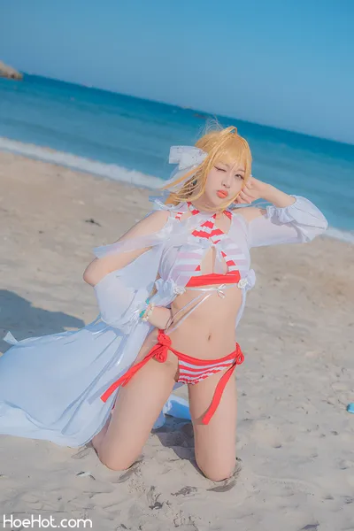 Akhee - Nero Bikini nude cosplay leaked 142581