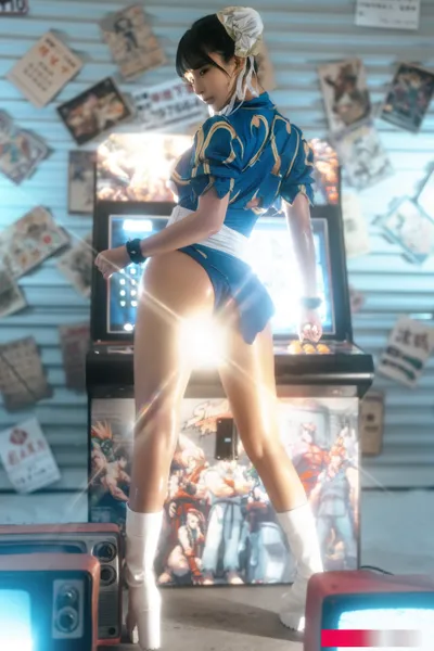 [桜井宁宁] Street Fighter - Chun-Li nude cosplay leaked 13950