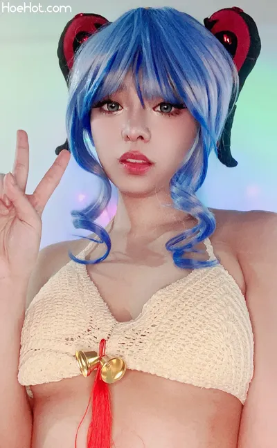 Mei Flurryy - Ganyu bikini nude cosplay leaked 248898