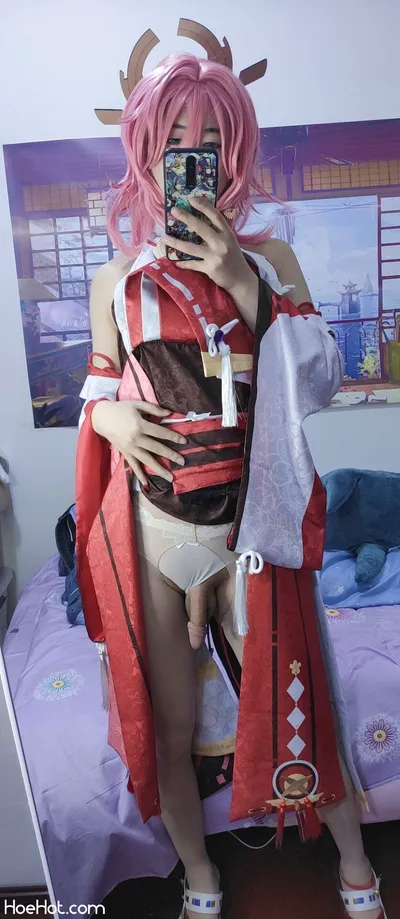 MercuryLamp - Yae Miko nude cosplay leaked 415449