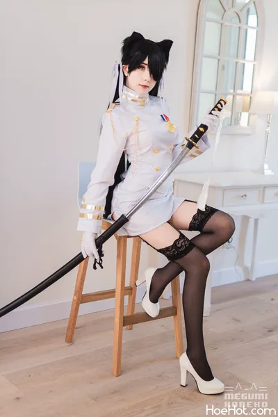 Megumi Koneko - Atago nude cosplay leaked 513134