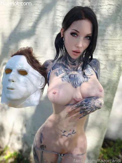 Razor Candi - Michael Myers nude cosplay leaked 144886