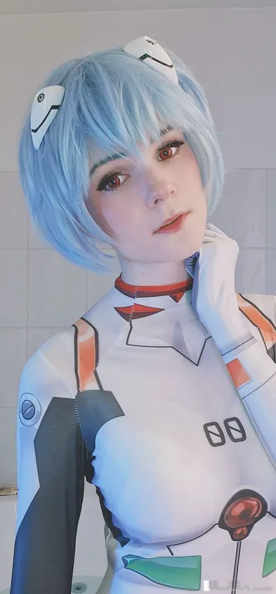 Shaeunderscore - Rei Ayanami Bath nude cosplay leaked 22102