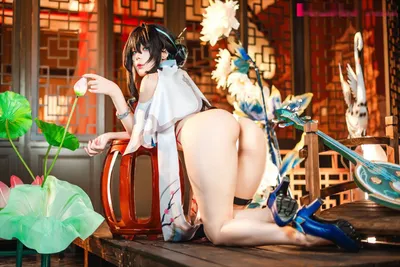 九言 - 阮梅honkai star railruan meif:glovesf:high heelsf:makeupf:painted nailsnon-nude nude cosplay leaked 2030