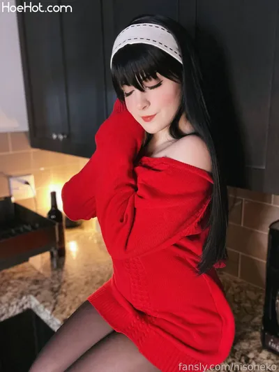 Hiso Neko - Drunk Yor nude cosplay leaked 332052