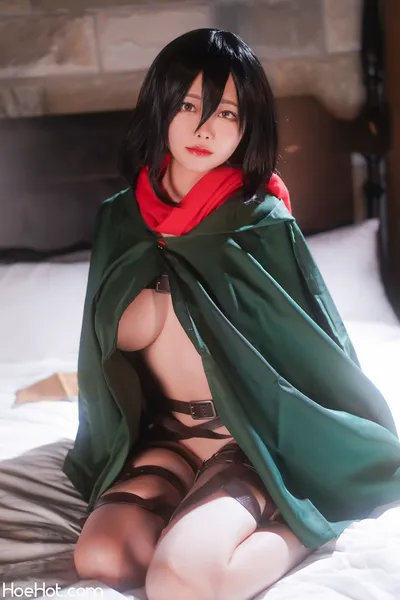 Arty Huang (Arty亚缇) - Mikasa Ackerman nude cosplay leaked 41943