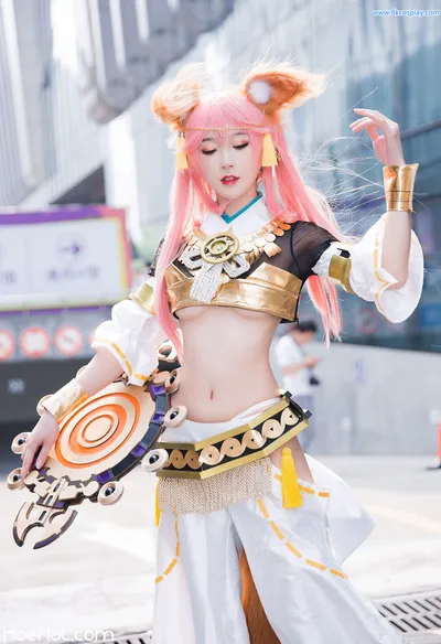 阿包也是兔娘 NO.14 玉藻の前 Tamamo no Mae nude cosplay leaked 501640