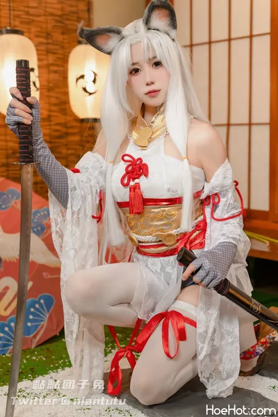 黏黏团子兔 - Kurumi Tsuchimikado nude cosplay leaked 359551