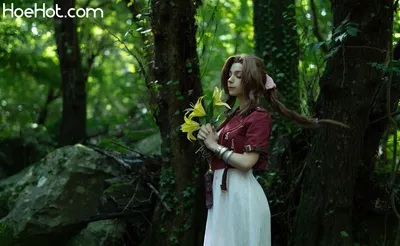 Himeecosplay - Aerith nude cosplay leaked 461851