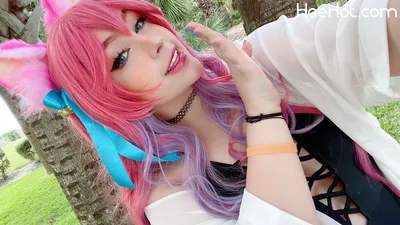 Junkenstein - Beach Ahri nude cosplay leaked 463879