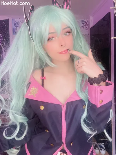 Kitsukanna - Sweet Devil Miku nude cosplay leaked 337196