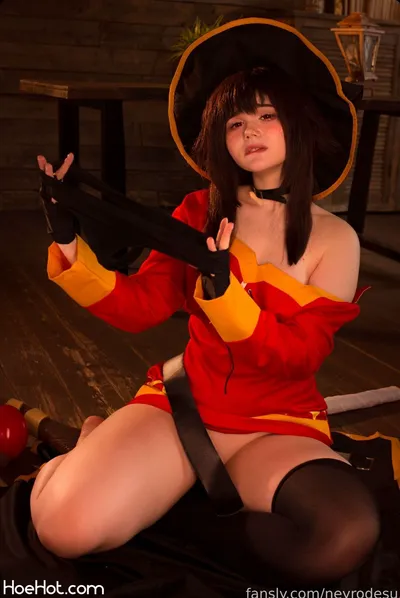 Neyrodesu - Megumin nude cosplay leaked 405924