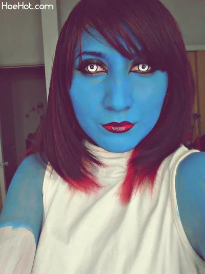 Mystique Cosplay Body Paint nude cosplay leaked 391282