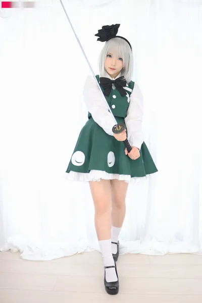 Yukina - Youmu Konpaku nude cosplay leaked 6957