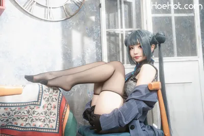 爆机少女喵小吉 - 碧蓝档案 妃咲 nude cosplay leaked 271147