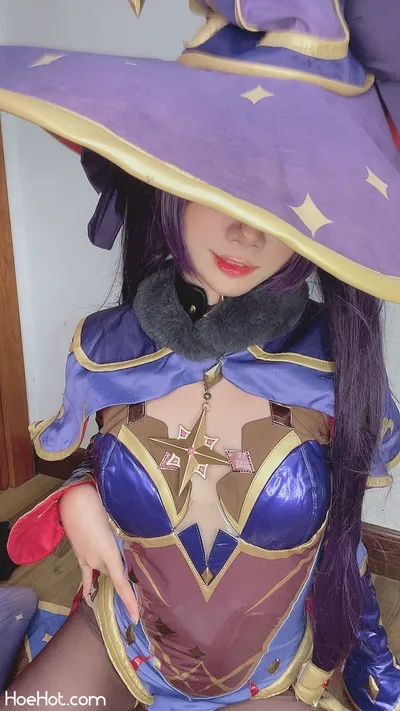 PoppaChan - Mona nude cosplay leaked 131582