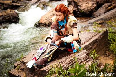 Rizzy - Aloy nude cosplay leaked 74492