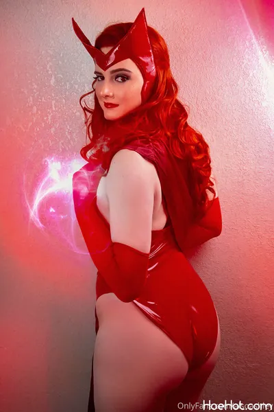 Ashley Barron - Scarlet Witch nude cosplay leaked 238074