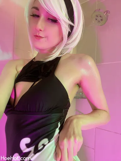 Labinnak Mangoloo - 2B Shower nude cosplay leaked 609286