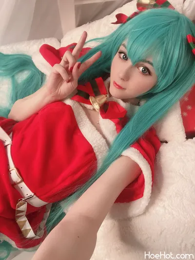 HirariAnn - Christmas Miku nude cosplay leaked 232127