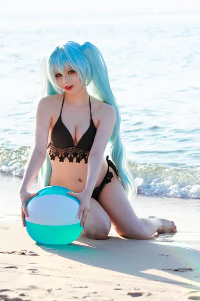 Akariia - Miku bikini nude cosplay leaked 295156