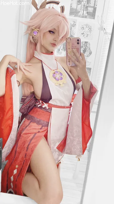 Otterother - Yae Miko nude cosplay leaked 36326